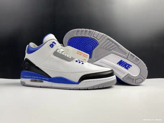Cheap Jordan White Blue CT8532-040 Retro Air 3 0524